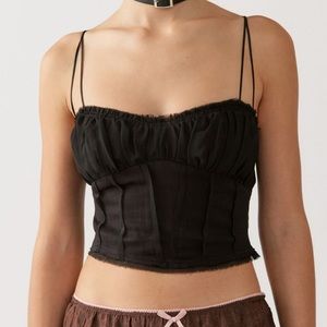 Urban Outfitters Ronny Raw Edge Cami- NWT!